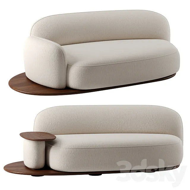 AZORES sofa by De La Espada set 2 3DS Max Model