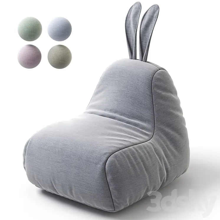 Bag chair bunny 3DSMAX Model