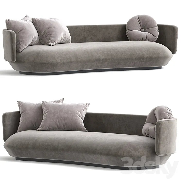 Baixo Sofa by Guilherme Wentz 3DSMAX Model