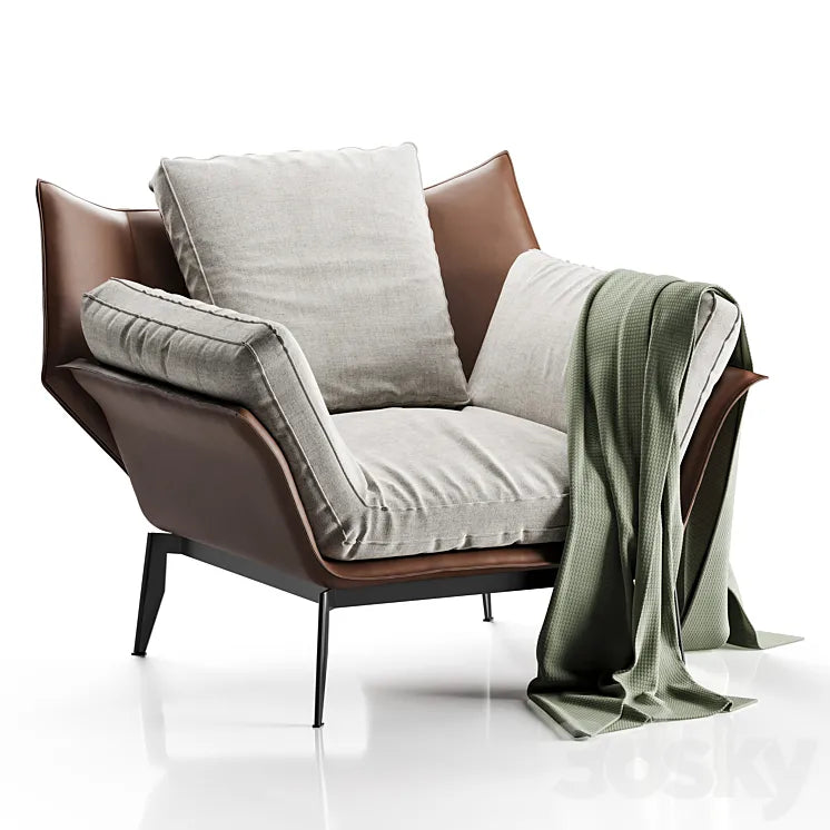 Bali designer armchair 3DSMAX Model