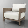 Balmain teak lounge chair 3dsMax Model