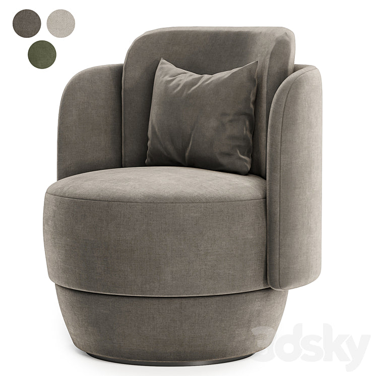 Baltimore arm chair 3DS Max Model