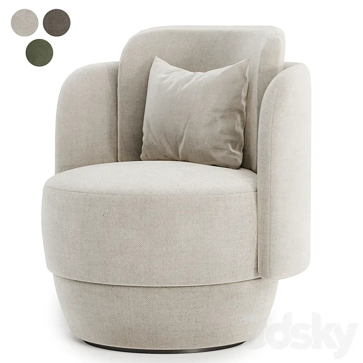 Baltimore arm chair 3DSMAX Model