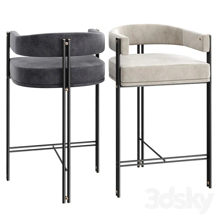 BAMBOO bar chair 3DSMAX Model