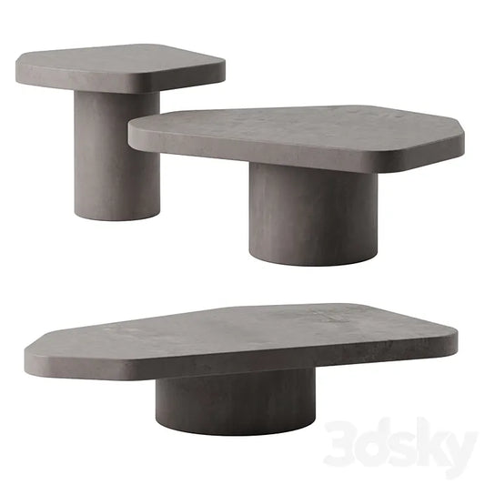 BAO coffee tables by Baxter 3DSMAX Model