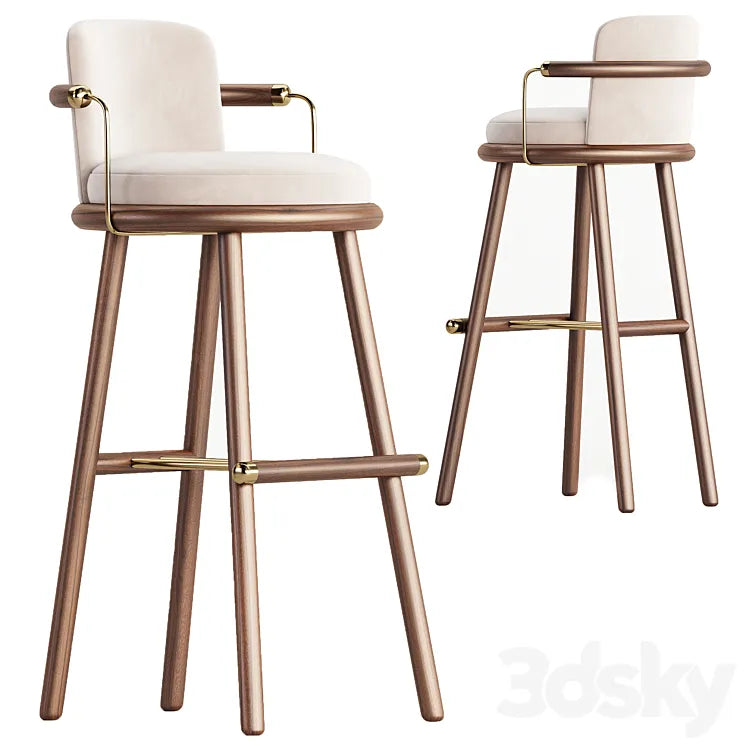 Bar Chair Darla 3DSMAX Model