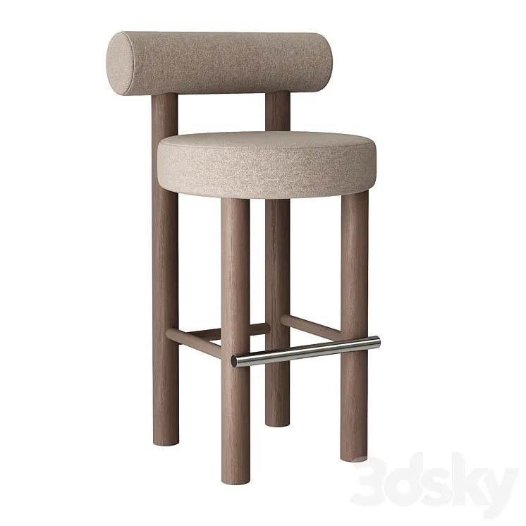 Bar Chair Gropius CS2 3DSMAX Model