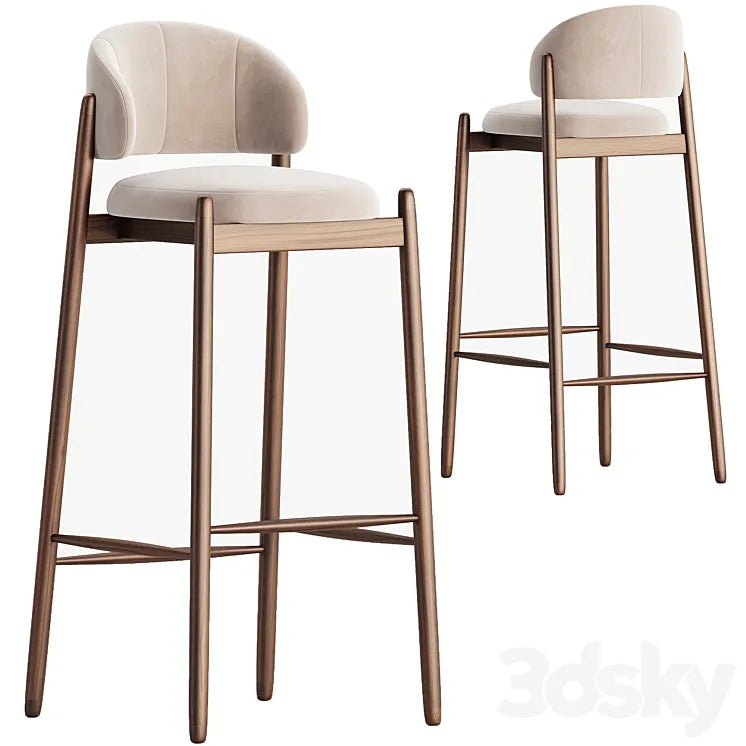 Bar stool Family Look 3DSMAX Model