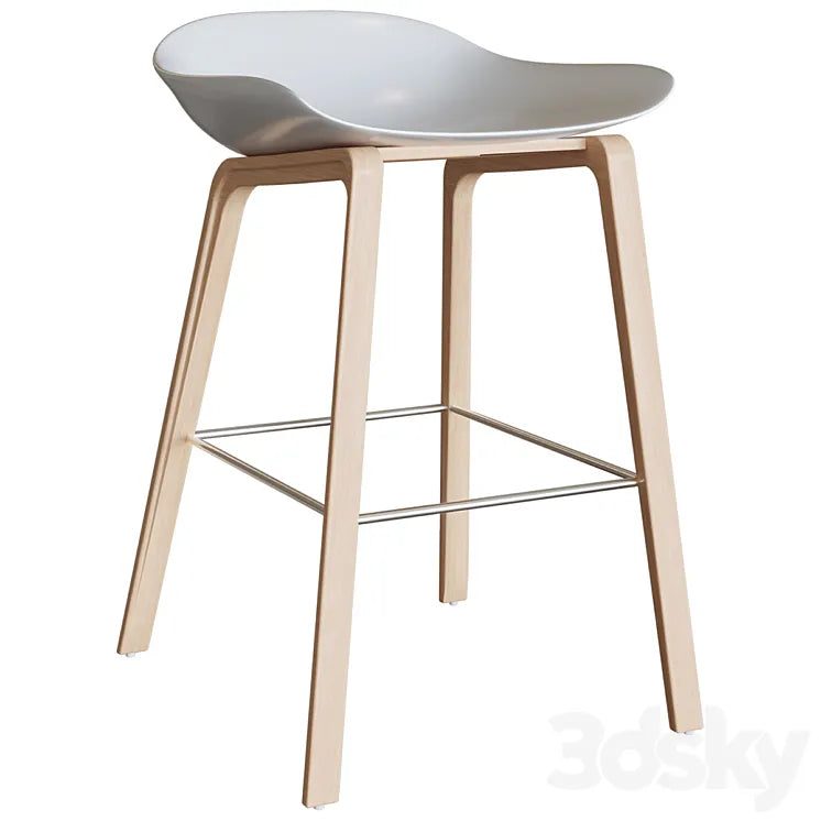 Bar stool Hi-Light Barstool Chair 3DSMAX Model