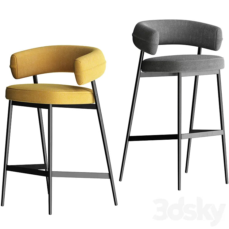 Bar stool Nena 3DSMAX Model