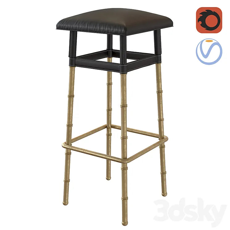 BAR STOOL PRINCESS Eichholtz 3DSMAX Model