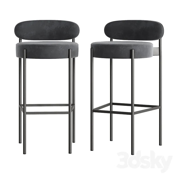 Bar stool Stool 4 Aura 3DSMAX Model