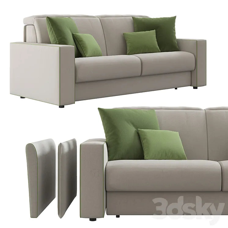Barbados lecomfort sofa 3DSMAX Model