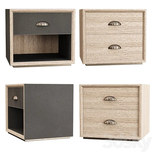 Barry bedside tables 3DSMAX Model