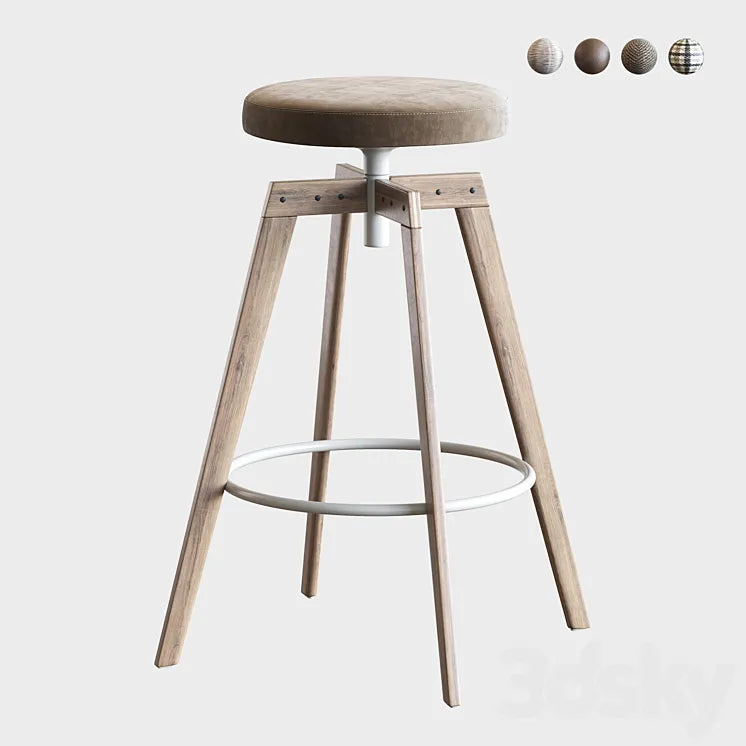 Barstool MDF Italia 3DSMAX Model