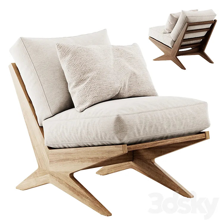 Bastian Chair by Four Hands 3DSMAX Model