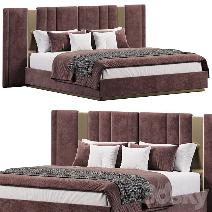 Batha II bed by Evanyrouse 3DSMAX Model