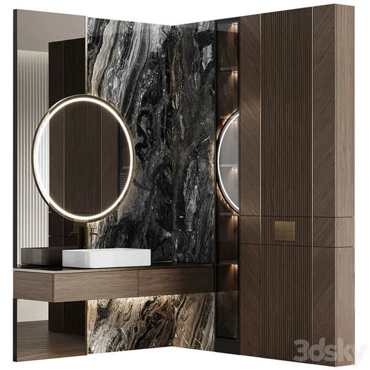 Bathroom furniture 21 3dsMax Model