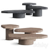 Baxter Bao Coffee Tables 3DSMAX Model