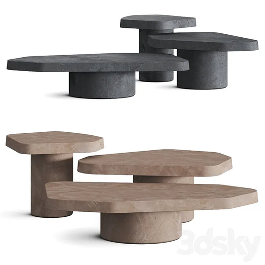 Baxter Bao Coffee Tables 3DSMAX Model