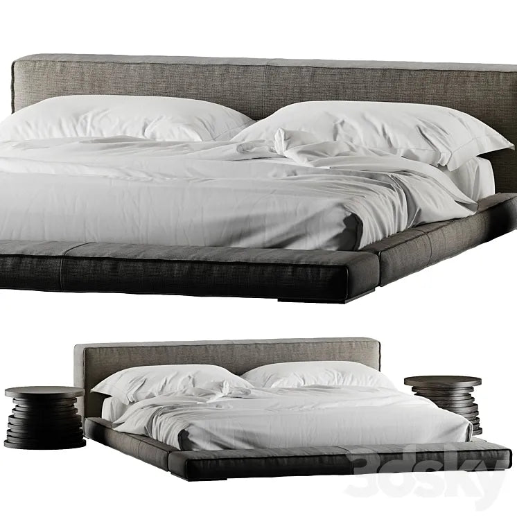 baxter budapest bed vol2 3DSMAX Model