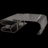BAXTER - Coffee table Dune chrome 120 3ds Max
