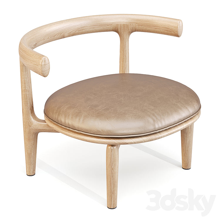 Baxter: Himba – Little Arm Chair 3DS Max Model
