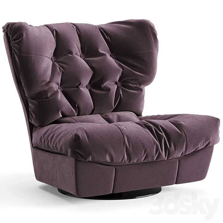 Baxter Milano Armchair 3DSMAX Model