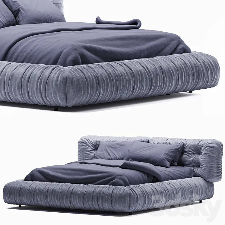 baxter milano bed2 3DSMAX Model