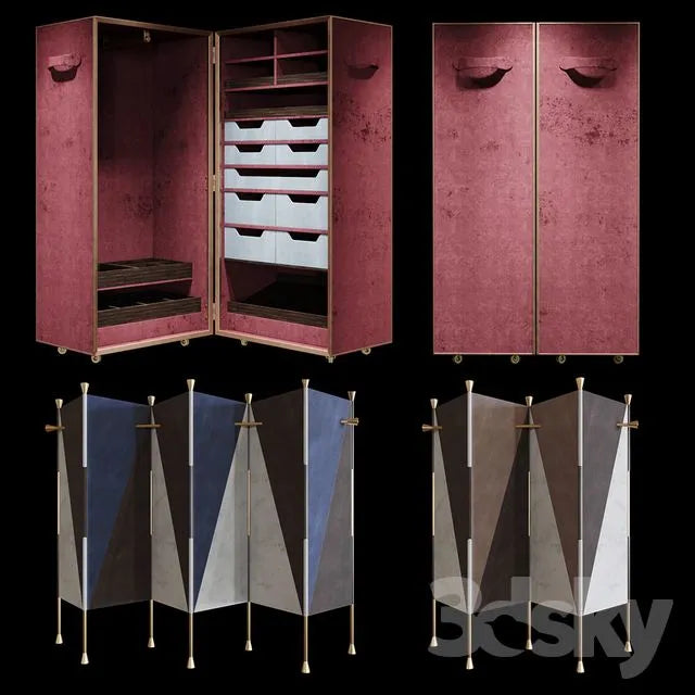 Baxter set 3dsMax Model