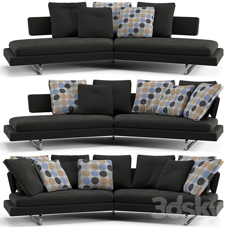 B&B Italia Arne sofa 320 cm 3DSMAX Model