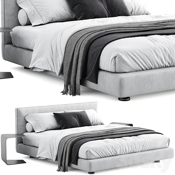 B&B Italia Richard Bed 3DSMAX Model