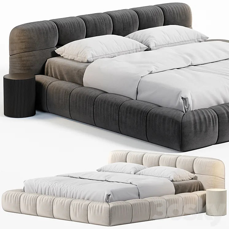 B&B Italia Tufty Bed 3DSMAX Model