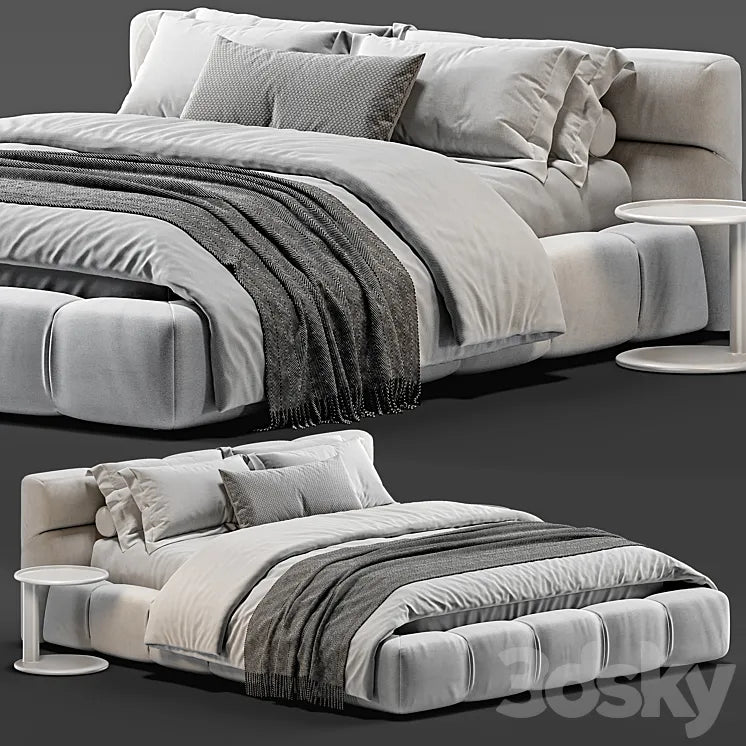 B&B Italia Tufty Bed_vol 02 3DSMAX Model