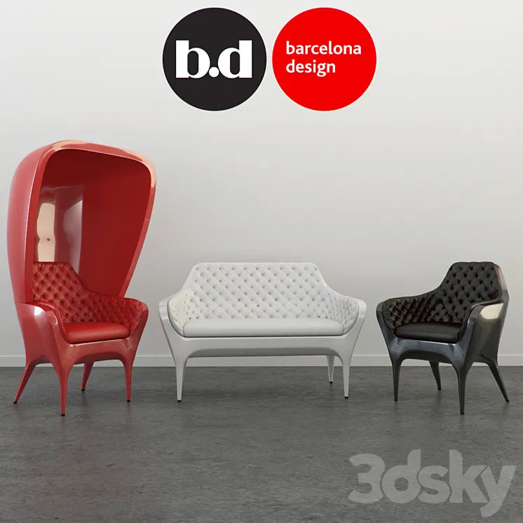 BD Barcelona Design Showtime 3DSMAX Model