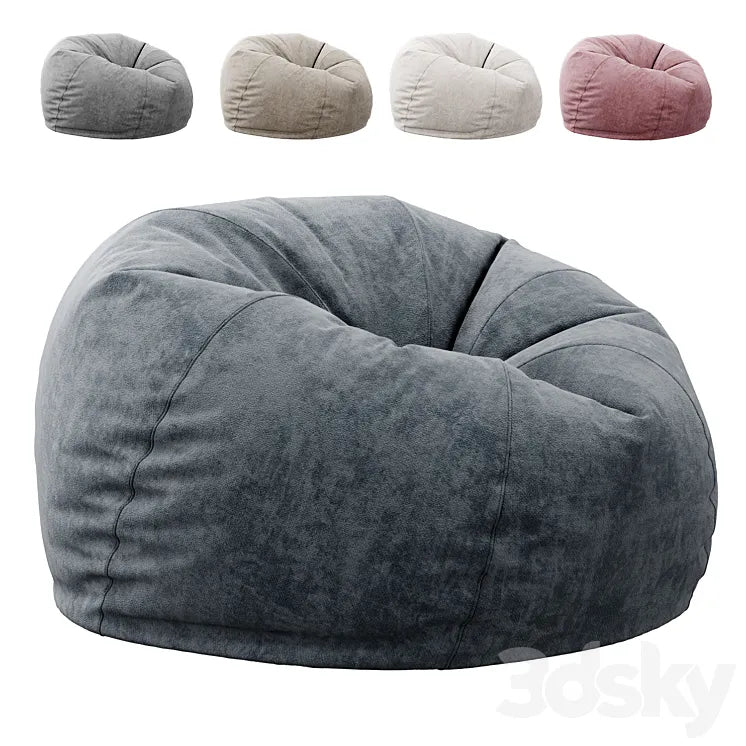 Bean Bag chair by Westelm 3DSMAX Model