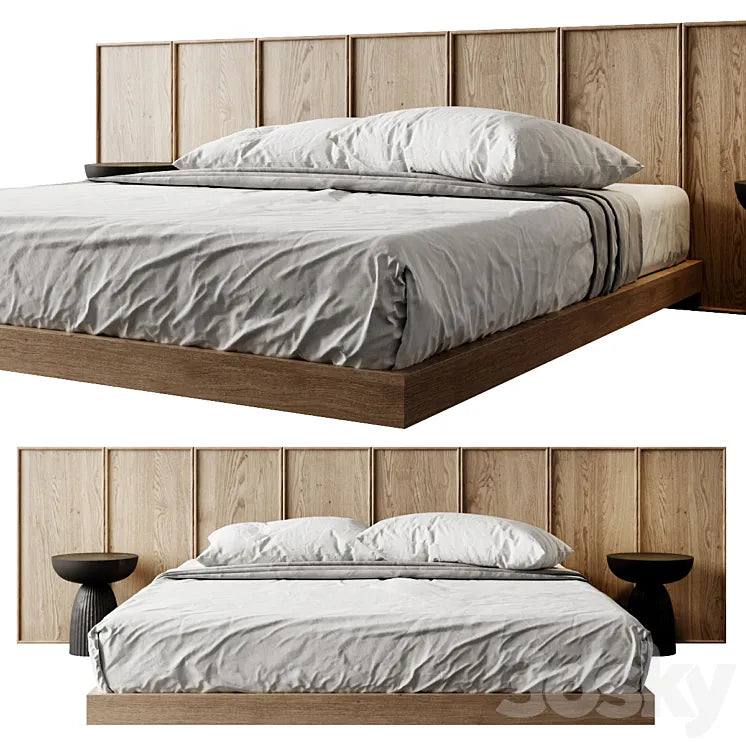 Bed 6 3DSMAX Model