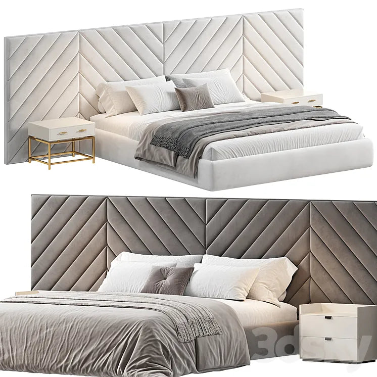 Bed ANDRIA by Cazarina 3DSMAX Model