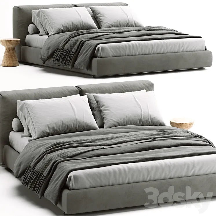 Bed Asolo Flexform 3DSMAX Model