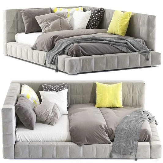 Bed Baldwin Lounge Corner Upholstered Bed 3dsMax Model