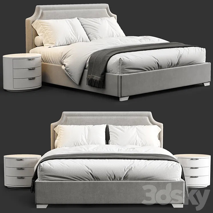 Bed Brantford Platform 4 3DSMAX Model