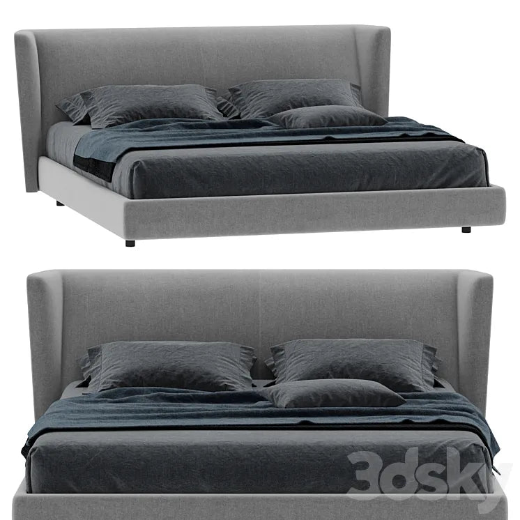 Bed Ditre Italia Royal 3DSMAX Model