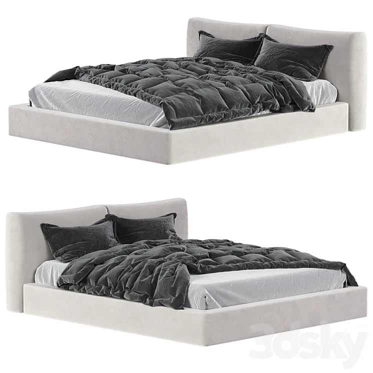 Bed Frauflex SOFT 3DSMAX Model