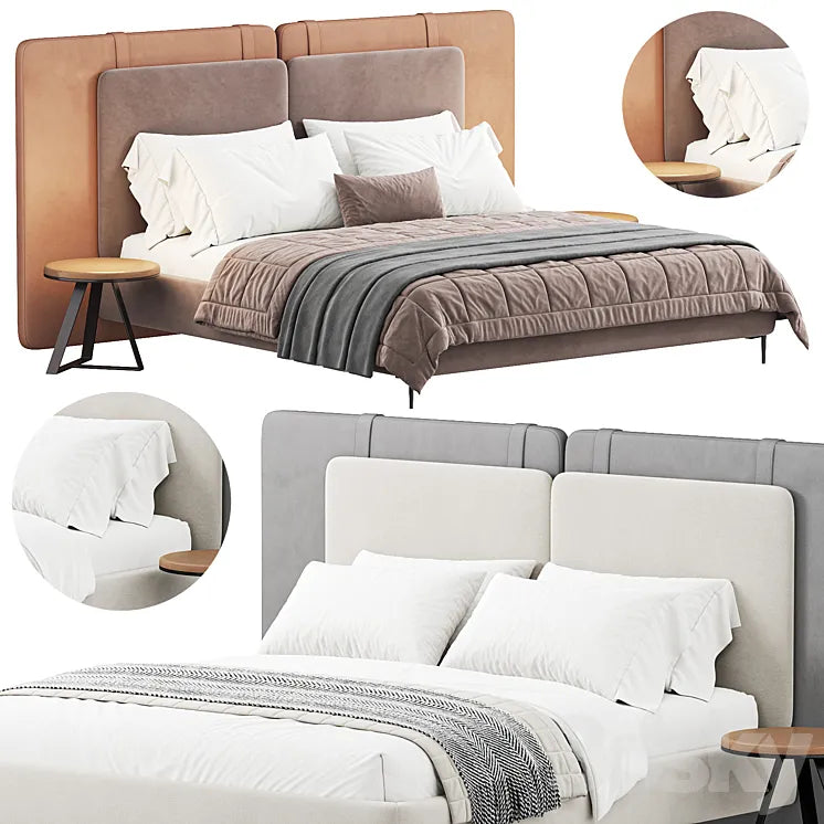 Bed K22 By Delavega 3DSMAX Model