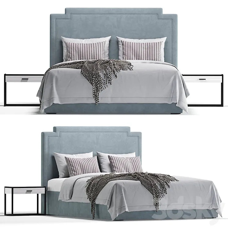 Bed MANTON by Cazarina Interiors/Bed MANTON 3DSMAX Model