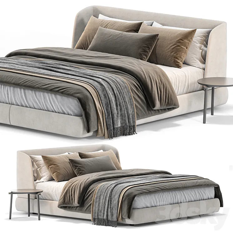 Bed MisuraEmme Virgin 3DSMAX Model