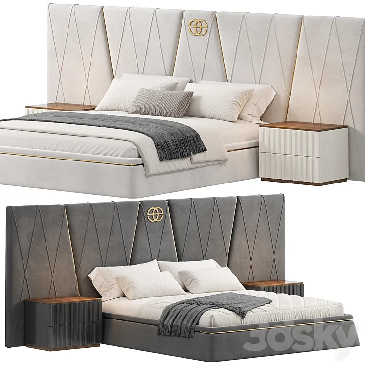 Bed Morocco by Elve luxory 3DSMAX Model