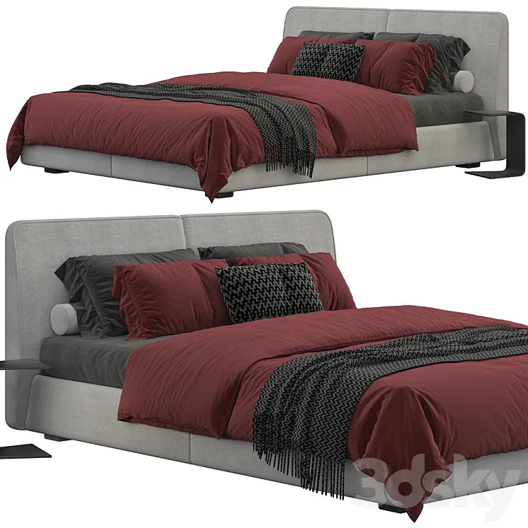 Bed one mebel nuvo 3DSMAX Model