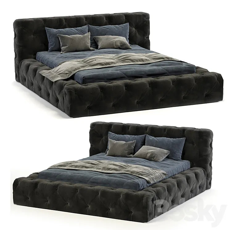 bed rh soho bed 3DSMAX Model