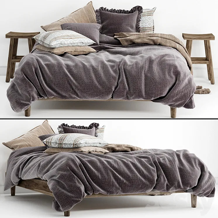 Bedroom set 19 3DSMAX Model